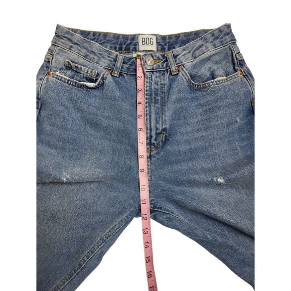 BDG Urban Outfitters High Rise Mom Blue Jeans Size 26 - Picture 5 of 7